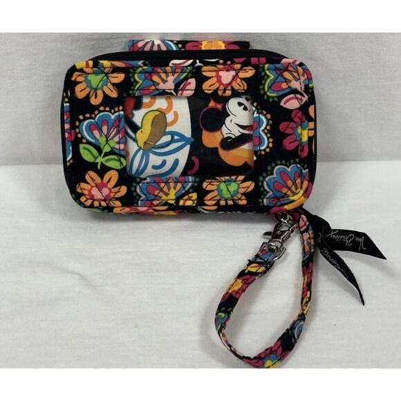Midnight with Mickey Mouse Vera Bradley New Disney Parks Wristlet Wallet - Picture 2 of 6
